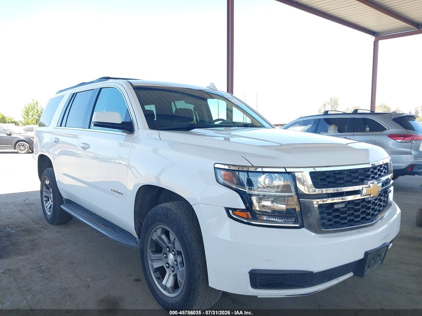 2018 Chevrolet Tahoe VIN 1GNSKAEC3JR335107 — IAAI salvage auction photo