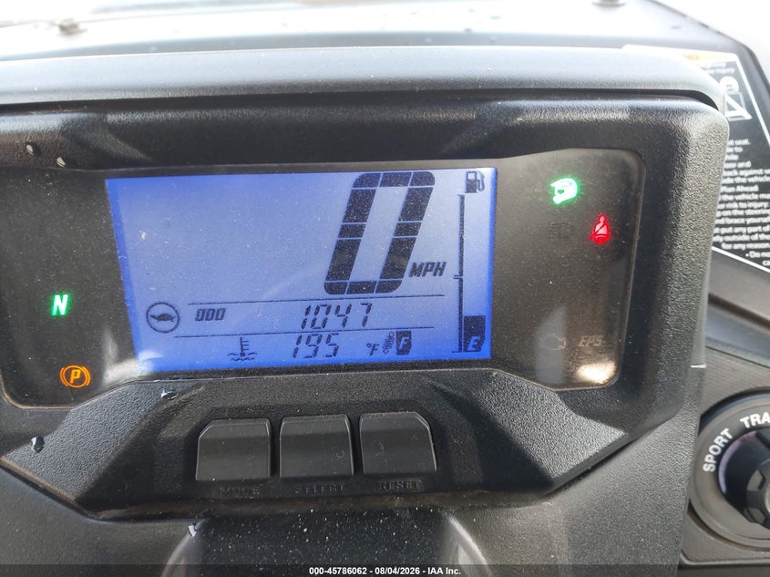 2021 Yamaha VIN 5Y4AN39YXMA101487 IAAI salvage auction — FRONT END, Reg Card (Minnesota), sold $7,150 on 2026-09-22 (photo 7)