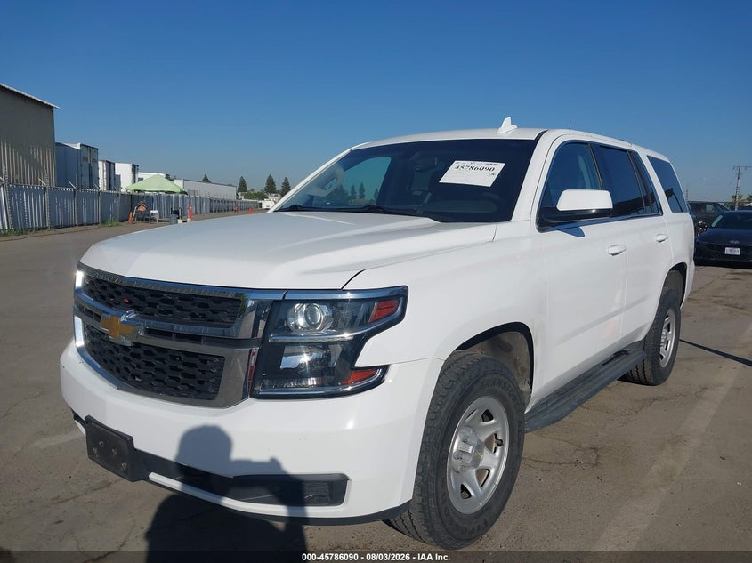 2018 Chevrolet Tahoe VIN 1GNSKFEC3JR375734 IAAI salvage auction — FRONT END, SF97 (California), sold $10,800 on 2026-08-27 (photo 2)