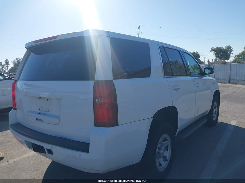 2018 Chevrolet Tahoe VIN 1GNSKFEC3JR375734 IAAI salvage auction — FRONT END, SF97 (California), sold $10,800 on 2026-08-27 (photo 4)