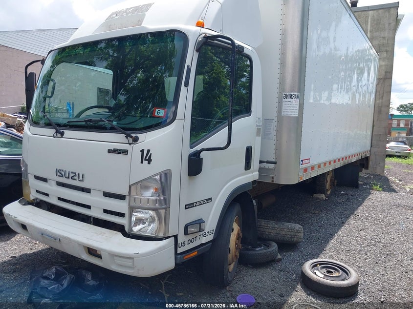 2015 Isuzu Npr hd VIN 54DC4W1C5FS806227 IAAI salvage auction — ENGINE DAMAGE, Clear (New Hampshire), sold $3,000 on 2026-09-06 (photo 2)