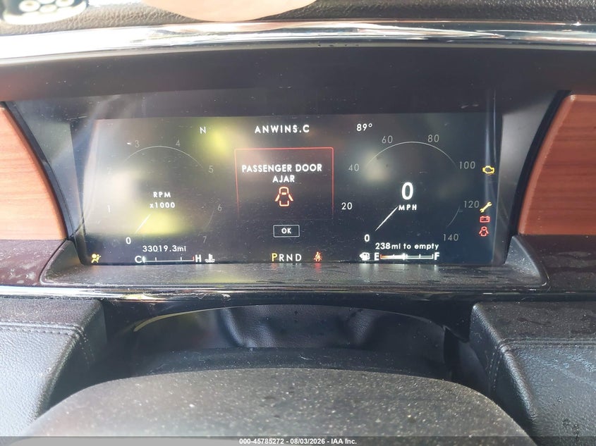 2019 Lincoln Navigator VIN 5LMJJ3HT9KEL02774 IAAI salvage auction — FRONT END, Wait Title, sold $7,000 on 2026-09-22 (photo 7)