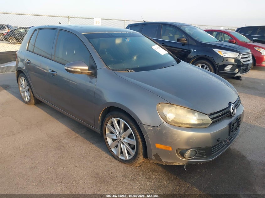2011 Volkswagen Golf VIN WVWDM7AJ0BW074976 IAAI salvage auction — NORMAL WEAR, Clear (Texas), sold $1,000 on 2026-08-13 (photo 1)