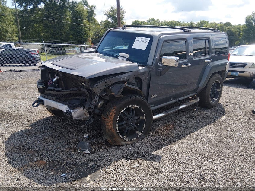 2008 Hummer H3 VIN 5GTEN13E188128614 IAAI salvage auction — FRONT END, Salvage (South Carolina), sold $675 on 2026-09-10 (photo 2)
