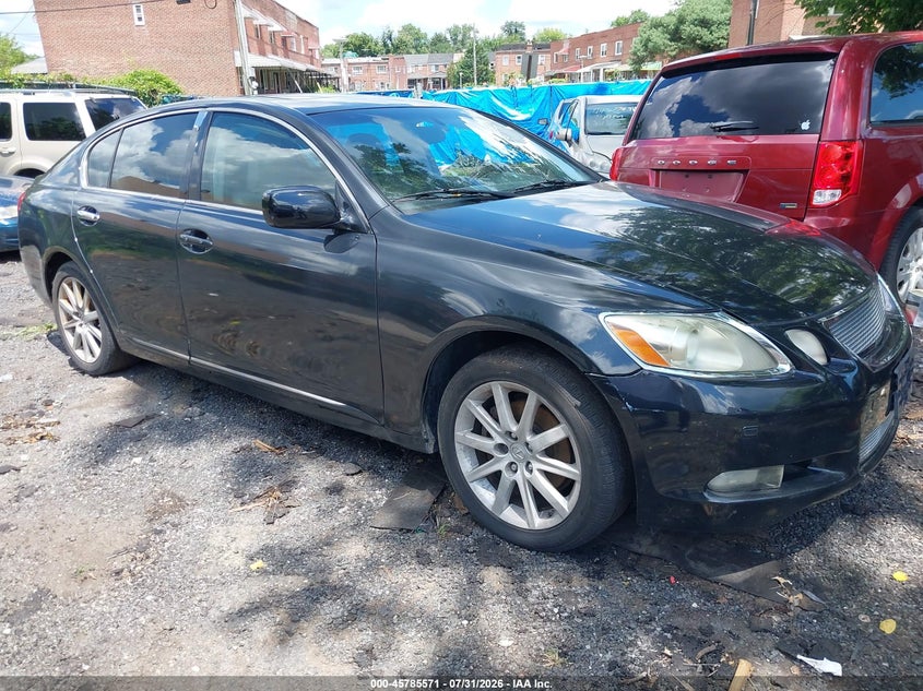 2006 Lexus Gs 300 VIN JTHCH96S960018071 IAAI salvage auction — FRONT END, Salvage (Virginia), sold $1,500 on 2026-09-06 (photo 1)