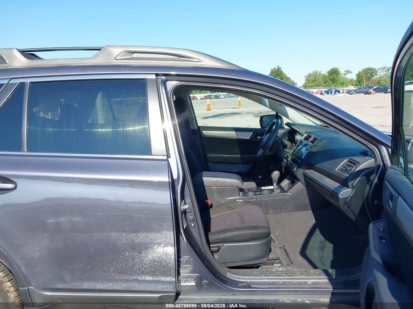 2016 Subaru Outback VIN 4S4BSBHC8G3233593 IAAI salvage auction — FRONT END, Clear (Indiana), sold $3,550 on 2026-08-30 (photo 5)