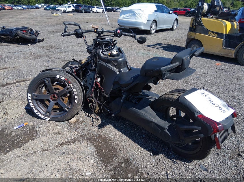 2019 Can-am/ brp Ryker VIN 3JB2FEG42KJ002088 IAAI salvage auction — FRONT END, Salvage Title, sold $125 on 2026-09-01 (photo 3)
