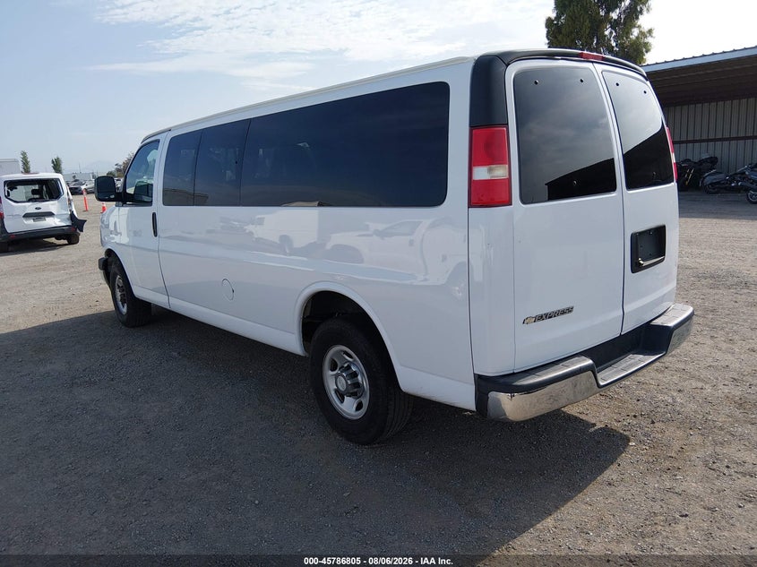 2018 Chevrolet Express 3500 VIN 1GAZGPFG4J1301343 IAAI salvage auction — NORMAL WEAR, SF97 (California), sold $17,850 on 2026-09-10 (photo 3)