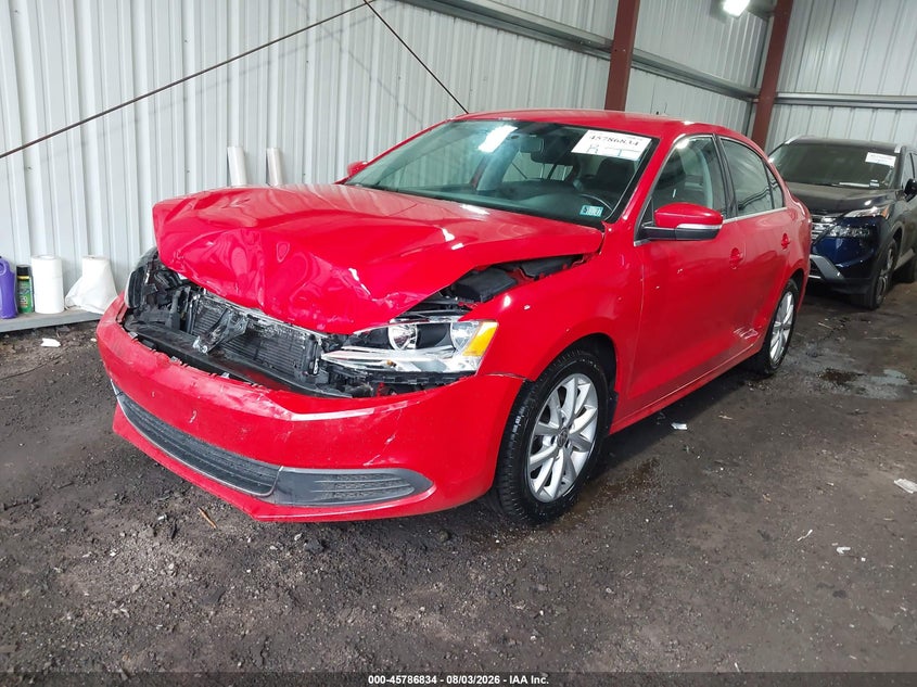 2014 Volkswagen Jetta VIN 3VWD17AJ3EM423753 IAAI salvage auction — FRONT END, Salvage (Pennsylvania), sold $875 on 2026-09-02 (photo 2)