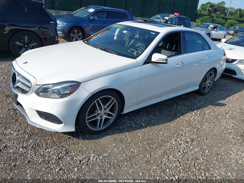 2016 Mercedes-benz E-class VIN WDDHF8JB9GB245416 IAAI salvage auction — NORMAL WEAR, Clear (New York), sold $7,150 on 2026-08-18 (photo 2)