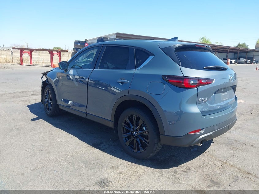 2023 Mazda Cx-5 VIN JM3KFBCM5P0208281 IAAI salvage auction — SIDE, Salvage Title, sold $7,600 on 2026-08-29 (photo 3)