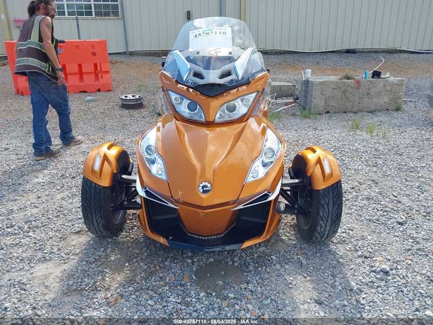 2014 Can-am/ brp Spyder VIN 2BXNBDD14EV002039 IAAI salvage auction — ROLLOVER, Salvage Title, sold $3,200 on 2026-09-25 (photo 5)