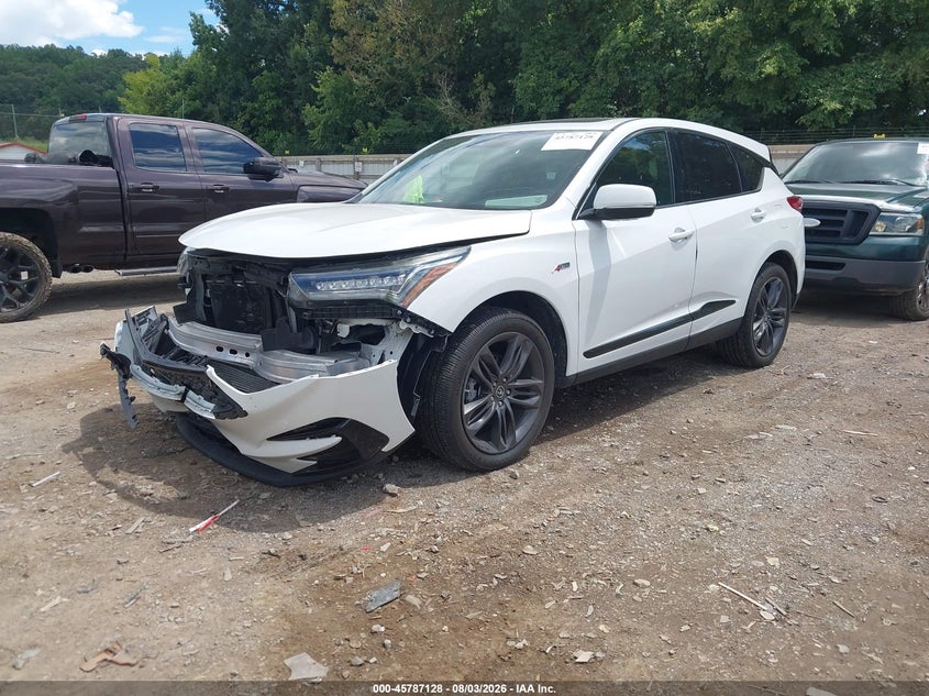 2021 Acura Rdx VIN 5J8TC2H68ML045248 IAAI salvage auction — FRONT END, Wait Title, sold $6,550 on 2026-10-07 (photo 2)