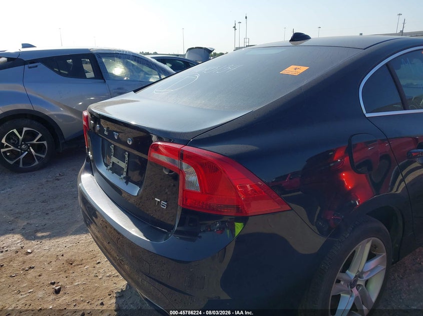 2015 Volvo S60 VIN YV140MFC5F1307168 IAAI salvage auction — ENGINE DAMAGE, Clear (Oklahoma), sold $200 on 2026-08-06 (photo 6)