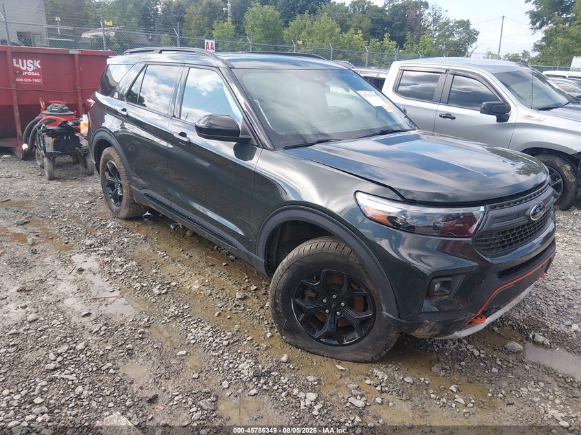 2023 Ford Explorer VIN 1FMSK8JH7PGA97300 — IAAI salvage auction photo