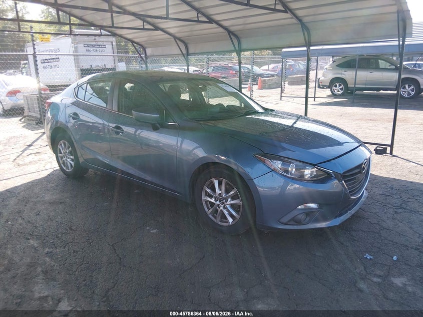 2015 Mazda 3 VIN 3MZBM1V77FM166916 IAAI salvage auction — SIDE, Wait Title, sold $950 on 2026-09-11 (photo 1)