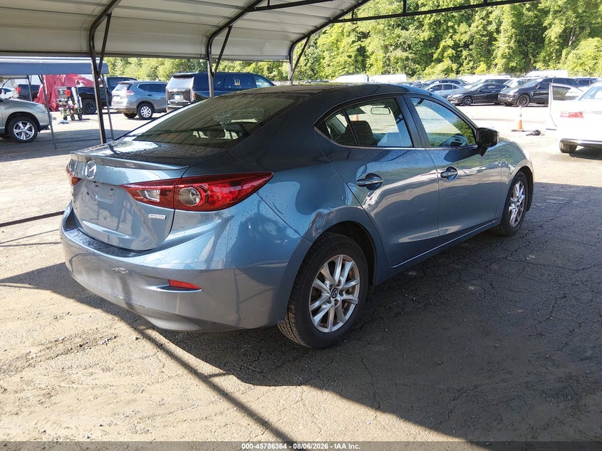 2015 Mazda 3 VIN 3MZBM1V77FM166916 IAAI salvage auction — SIDE, Wait Title, sold $950 on 2026-09-11 (photo 4)