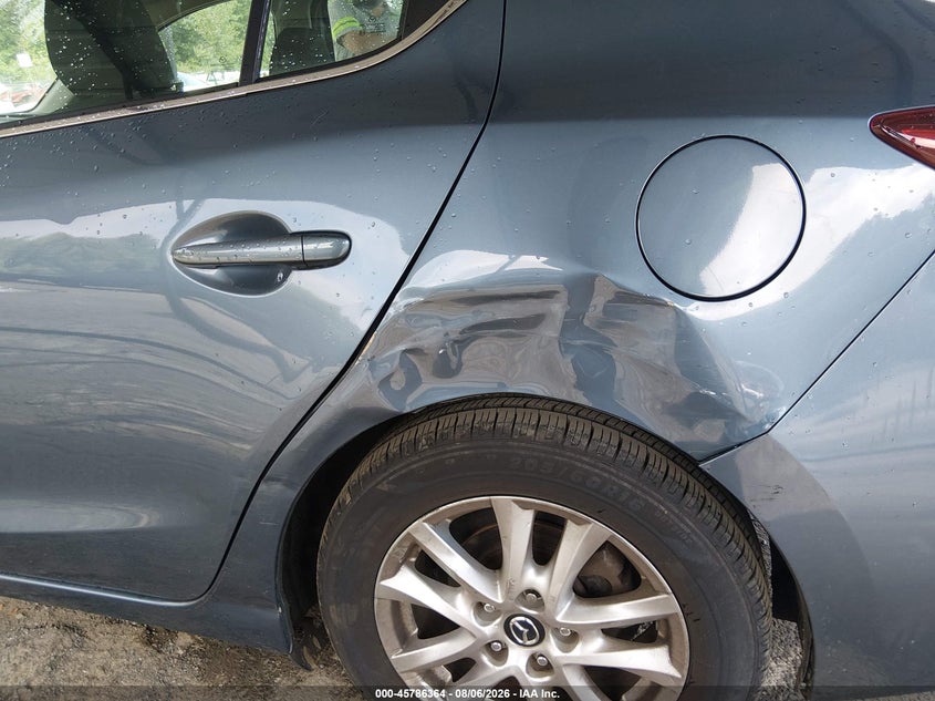 2015 Mazda 3 VIN 3MZBM1V77FM166916 IAAI salvage auction — SIDE, Wait Title, sold $950 on 2026-09-11 (photo 6)