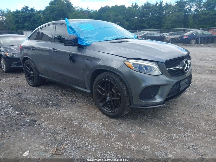 2019 Mercedes-benz Amg gle coupe VIN 4JGED6EB2KA153317 — IAAI salvage auction photo