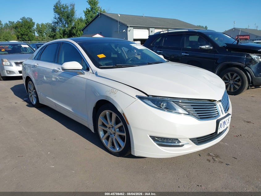 2016 Lincoln Mkz VIN 3LN6L2J90GR621092 IAAI salvage auction — LEFT FRONT, Salvage (Ohio), sold $2,875 on 2026-09-03 (photo 1)