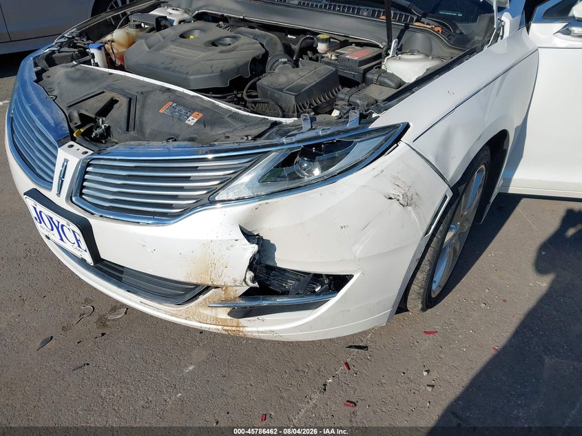 2016 Lincoln Mkz VIN 3LN6L2J90GR621092 IAAI salvage auction — LEFT FRONT, Salvage (Ohio), sold $2,875 on 2026-09-03 (photo 6)