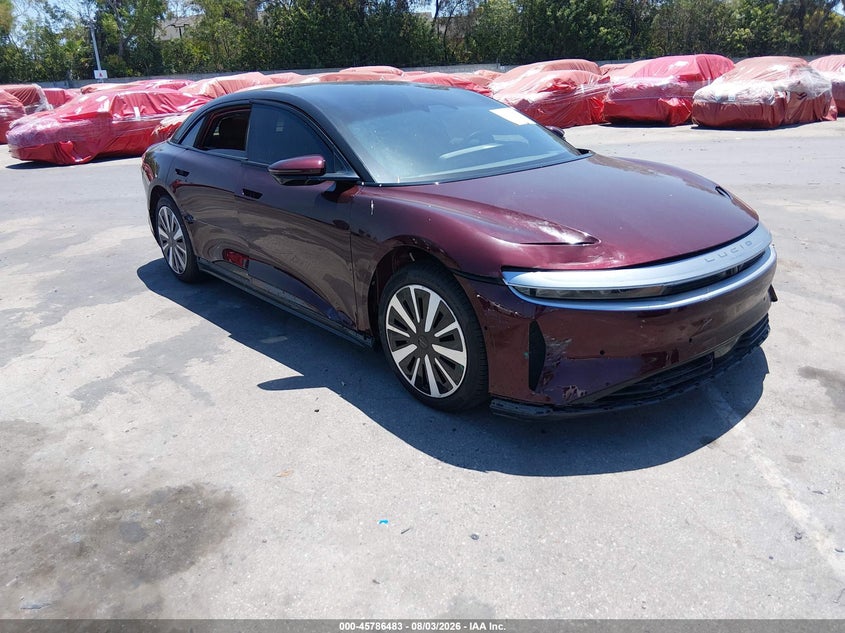 2024 Lucid Air VIN 50EA1TEA8RA006314 — IAAI salvage auction photo