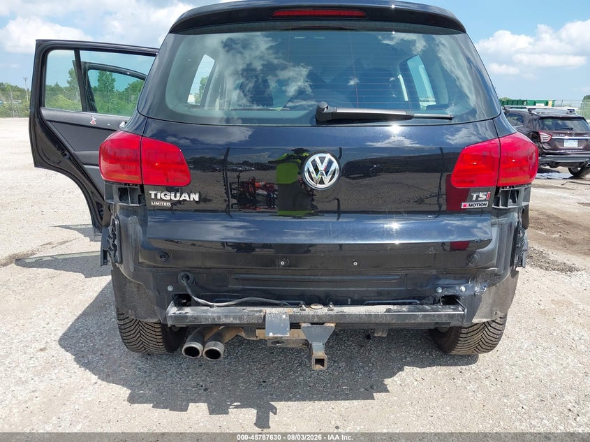2018 Volkswagen Tiguan VIN WVGBV7AXXJK004539 IAAI salvage auction — REAR END, Salvage Title, sold $3,475 on 2026-08-19 (photo 6)