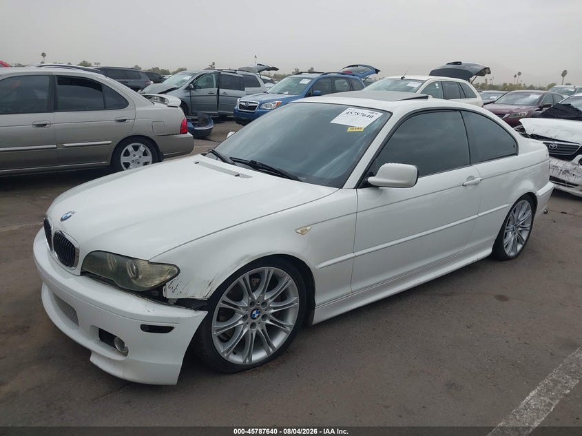 2004 BMW 3 series VIN WBABD53464PD97591 IAAI salvage auction — FRONT END, Salvage (Arizona), sold $1,350 on 2026-08-14 (photo 2)