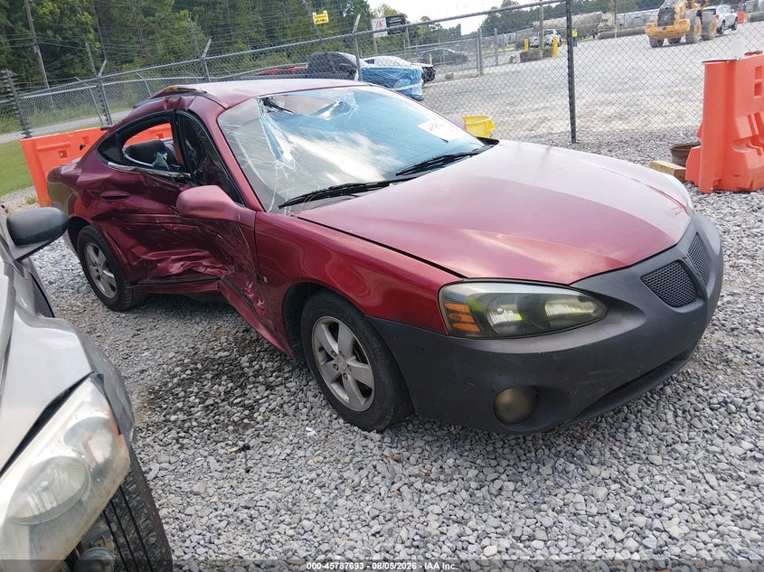2008 Pontiac Grand prix VIN 2G2WP552381130761 IAAI salvage auction — RIGHT SIDE, Salvage (Mississippi), sold $200 on 2026-09-04 (photo 1)