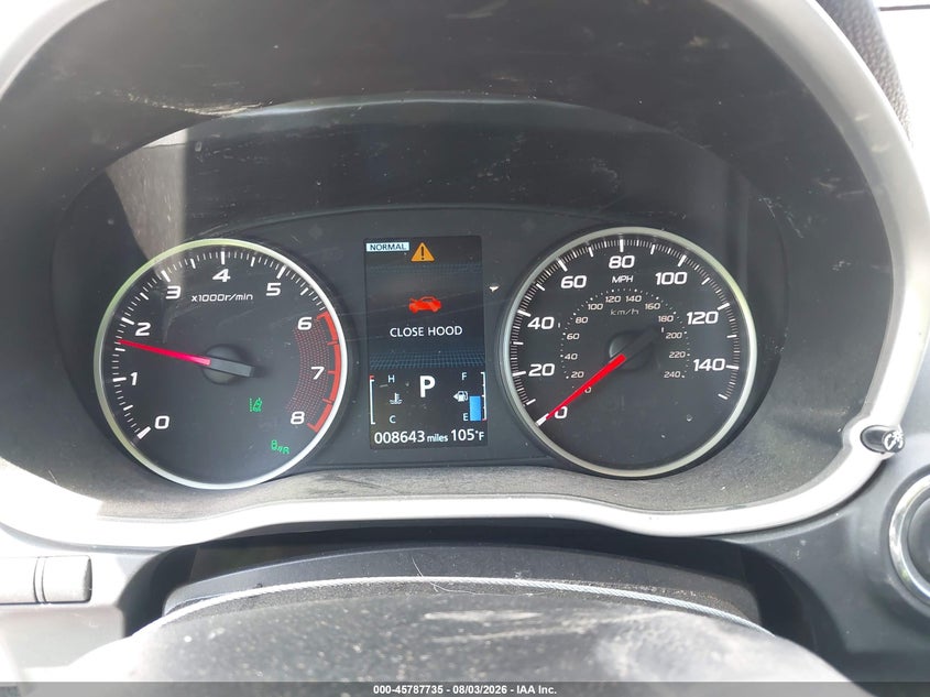 2026 Mitsubishi Eclipse cross VIN JA4ATWAA6TZ029468 IAAI salvage auction — WATER/FLOOD, Enterprise Vehicles Salvage Only (Texas), sold $10,000 on 2026-08-10 (photo 7)