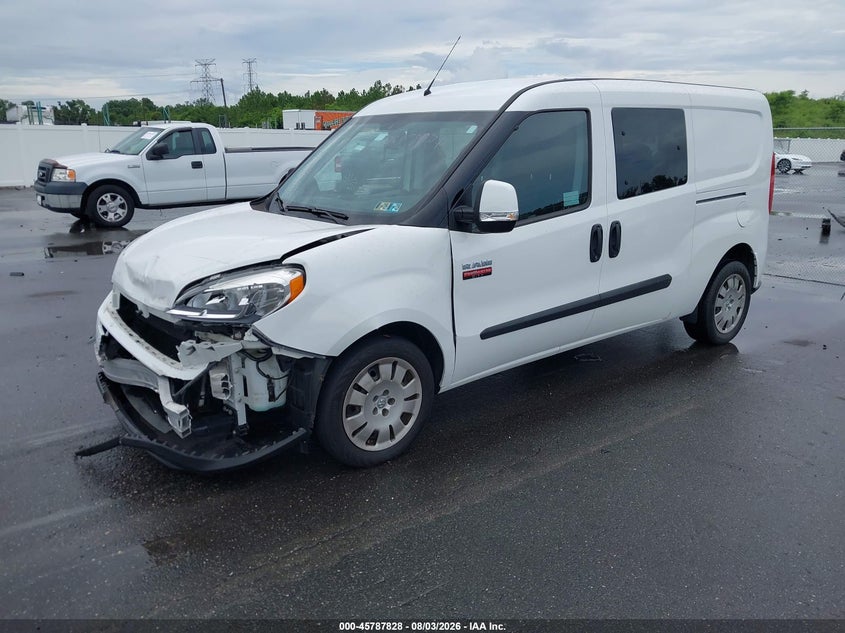 2015 Ram Promaster city VIN ZFBERFBT7F6A22028 IAAI salvage auction — NORMAL WEAR, Clear (Montana), sold $4,650 on 2026-08-17 (photo 2)