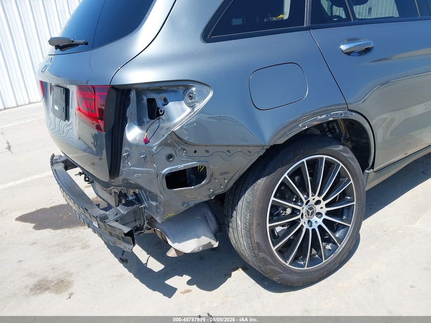 2021 Mercedes-benz Glc VIN W1N0G8DB7MV268793 IAAI salvage auction — REAR END, Salvage (California), sold $9,100 on 2026-09-03 (photo 6)
