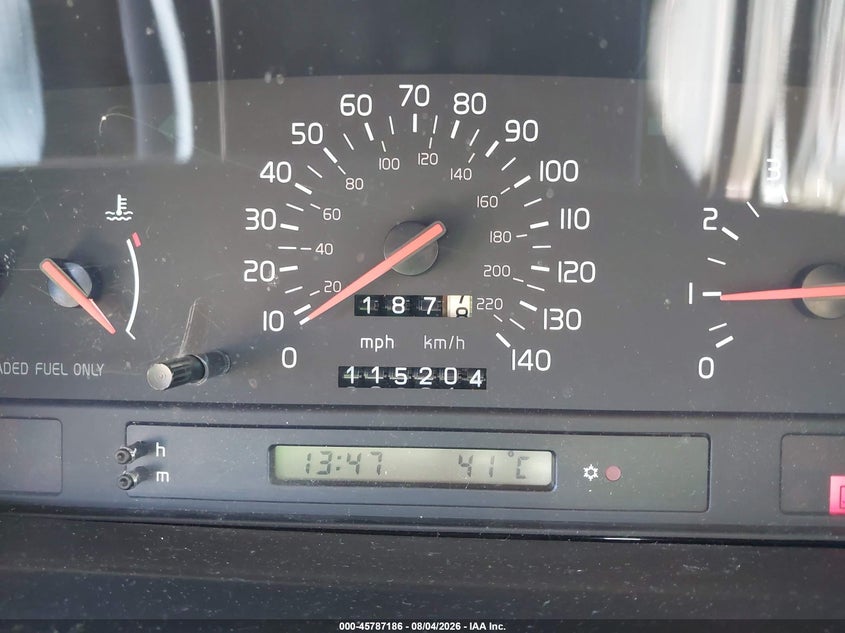 1997 Volvo 850 VIN YV1LW5542V2294205 IAAI salvage auction — NORMAL WEAR, Salvage (California), sold $150 on 2026-08-12 (photo 7)