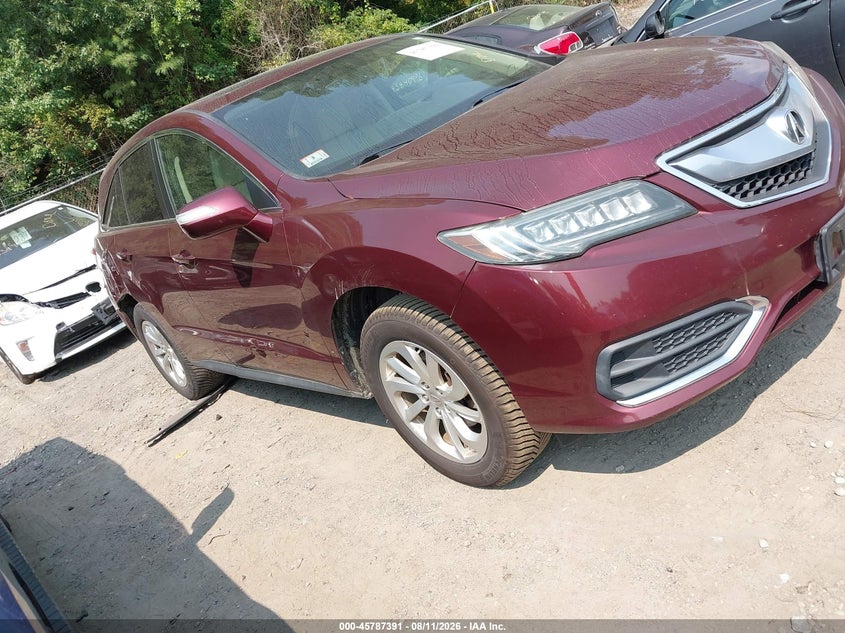 2017 Acura Rdx VIN 5J8TB4H5XHL005104 IAAI salvage auction — UNDERCARRIAGE, Salvage (Massachusetts), sold $4,000 on 2026-09-01 (photo 1)