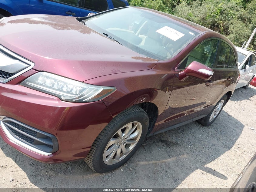 2017 Acura Rdx VIN 5J8TB4H5XHL005104 IAAI salvage auction — UNDERCARRIAGE, Salvage (Massachusetts), sold $4,000 on 2026-09-01 (photo 2)