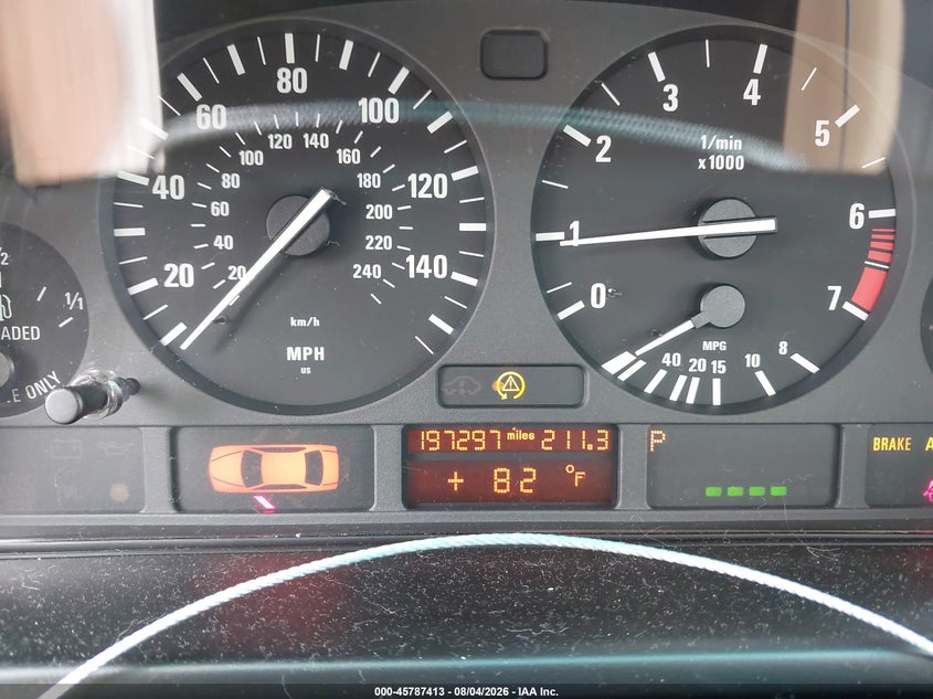 2000 BMW 5 series VIN WBADM6341YGU23354 IAAI salvage auction — NORMAL WEAR, Clear (Virginia), sold $550 on 2026-08-14 (photo 7)