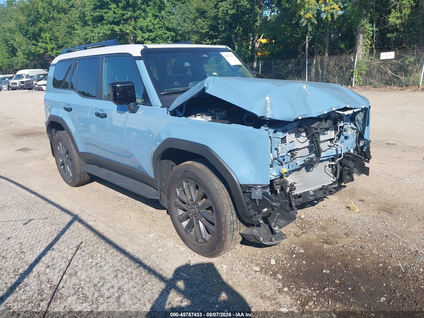 2025 Toyota Land Cruiser VIN JTEABFAJ7SK049269 — IAAI salvage auction photo