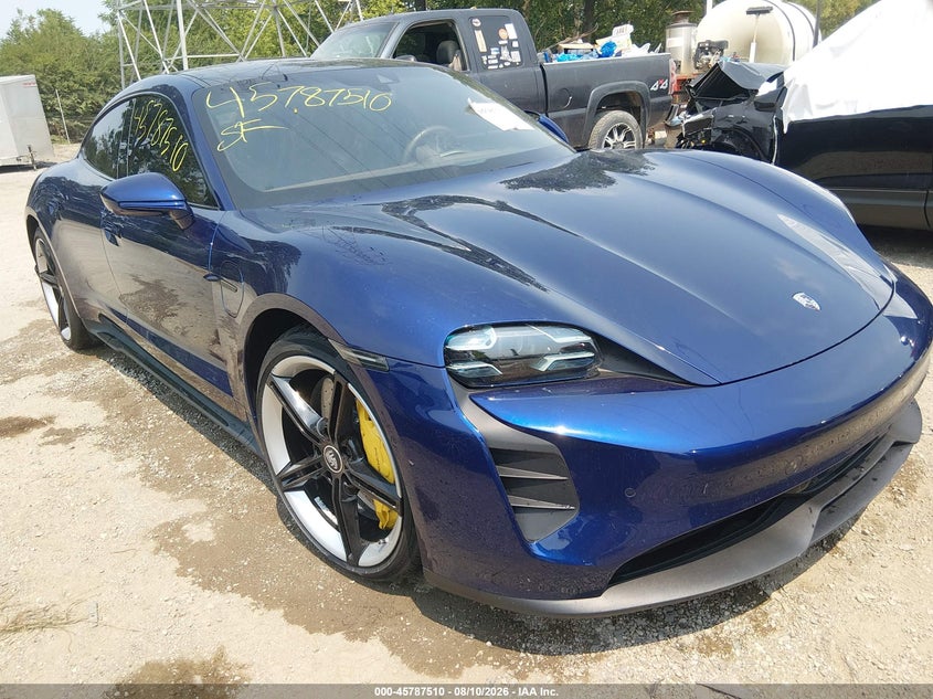 2020 Porsche Taycan VIN WP0AB2Y19LSA52021 — IAAI salvage auction photo