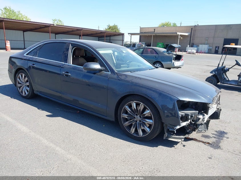 2017 Audi A8 VIN WAU43AFD1HN002859 IAAI salvage auction — FRONT END, Salvage Title, sold $3,800 on 2026-09-04 (photo 1)