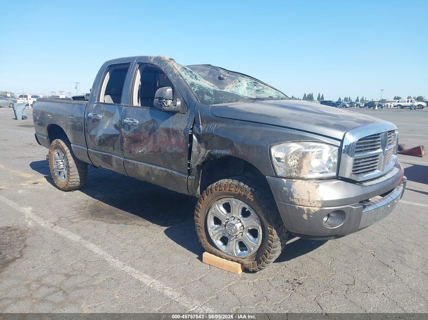 2009 Dodge Ram VIN 3D7KS28L59G543453 IAAI salvage auction — ROLLOVER, Non-Repairable (California), sold $3,650 on 2026-08-26 (photo 1)