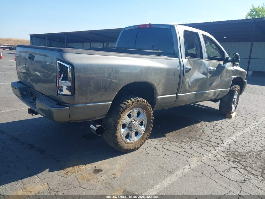 2009 Dodge Ram VIN 3D7KS28L59G543453 IAAI salvage auction — ROLLOVER, Non-Repairable (California), sold $3,650 on 2026-08-26 (photo 4)