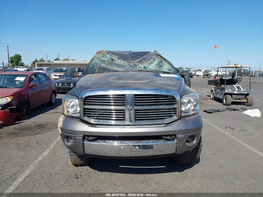 2009 Dodge Ram VIN 3D7KS28L59G543453 IAAI salvage auction — ROLLOVER, Non-Repairable (California), sold $3,650 on 2026-08-26 (photo 6)