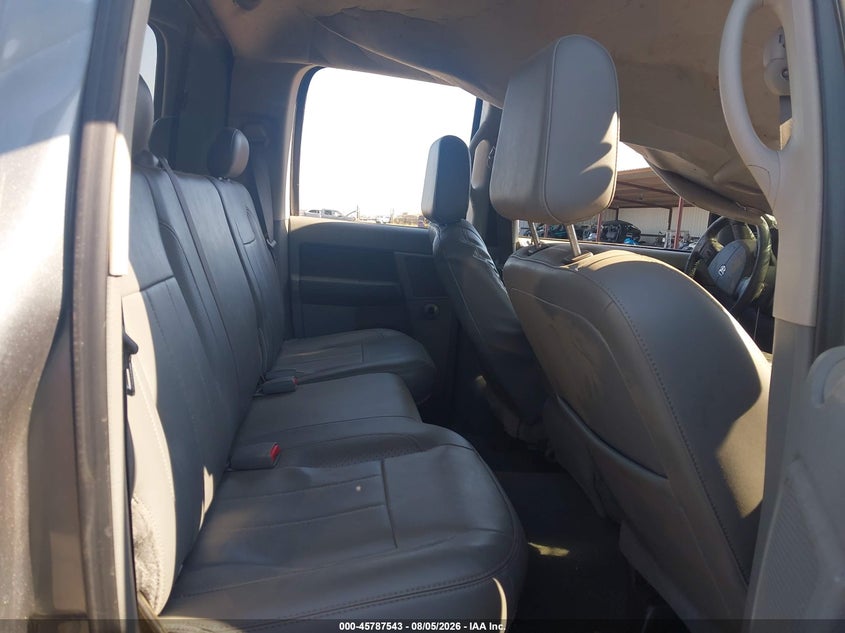 2009 Dodge Ram VIN 3D7KS28L59G543453 IAAI salvage auction — ROLLOVER, Non-Repairable (California), sold $3,650 on 2026-08-26 (photo 8)