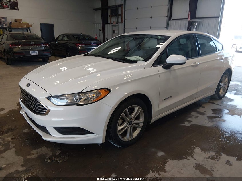 2018 Ford Fusion VIN 3FA6P0UU9JR278972 IAAI salvage auction — FRONT END, SF97 (Arkansas), sold $10,225 on 2026-09-03 (photo 2)