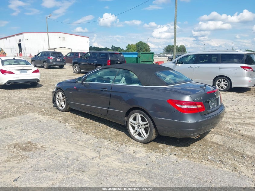 2012 Mercedes-benz E-klasse VIN WDDKK5KF4CF144725 IAAI salvage auction — FRONT END, Bill Of Sale (Georgia), sold $2,800 on 2026-08-21 (photo 3)