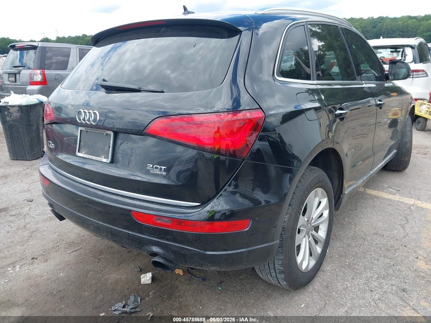 2016 Audi Q5 VIN WA1C2AFPXGA048508 IAAI salvage auction — LEFT FRONT, Salvage (Georgia), sold $1,650 on 2026-09-10 (photo 4)
