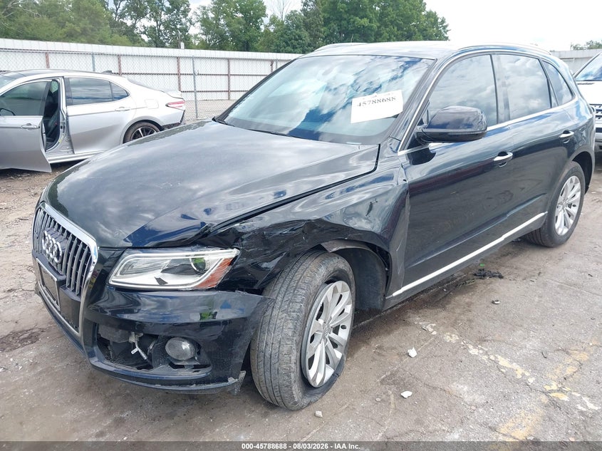 2016 Audi Q5 VIN WA1C2AFPXGA048508 IAAI salvage auction — LEFT FRONT, Salvage (Georgia), sold $1,650 on 2026-09-10 (photo 6)