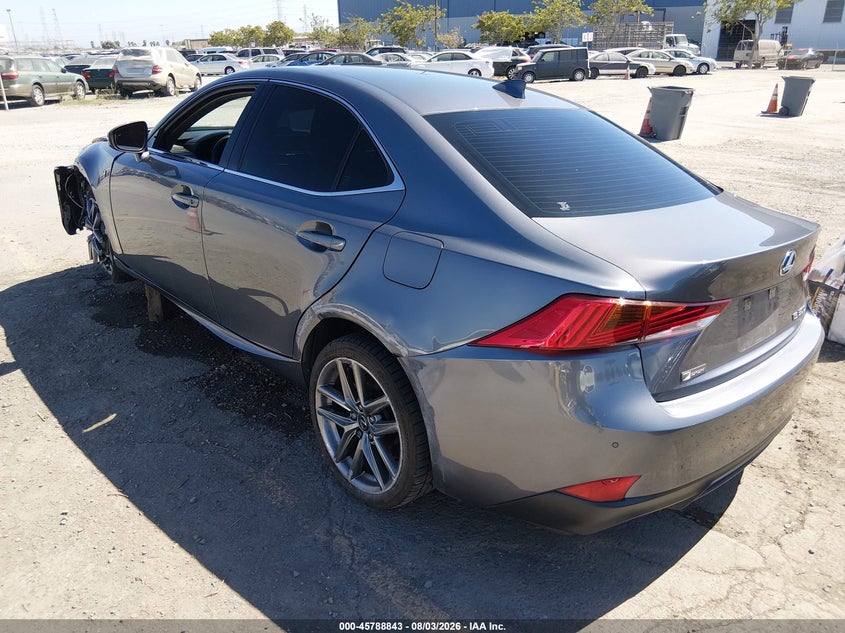 2018 Lexus Is VIN JTHBA1D29J5081705 IAAI salvage auction — LEFT FRONT, Salvage Title, sold $3,650 on 2026-09-05 (photo 3)