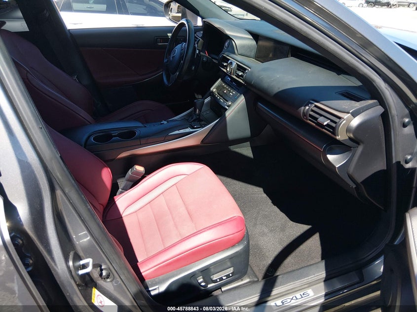 2018 Lexus Is VIN JTHBA1D29J5081705 IAAI salvage auction — LEFT FRONT, Salvage Title, sold $3,650 on 2026-09-05 (photo 5)