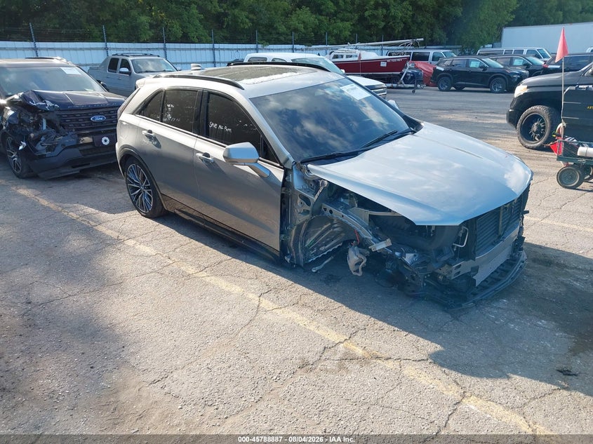 2025 Cadillac Xt4 VIN 1GYFZFR49SF143015 — IAAI salvage auction photo